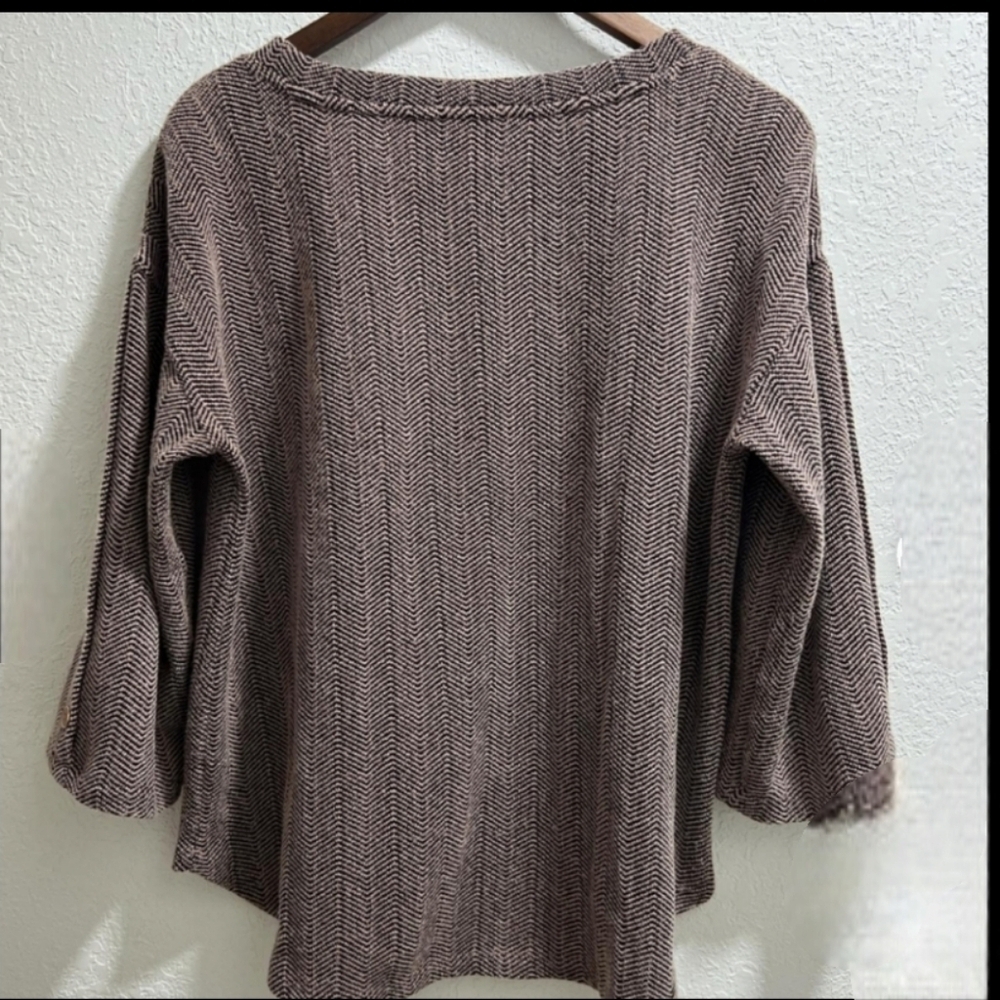 Liz Claiborne Women's Textured Knit Top Size Large - Picture 6 of 9
